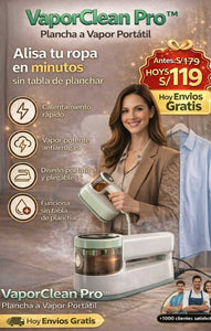 Plancha a Vapor Clean Pro - Cool Tec Peru