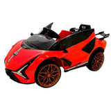 carro a bateria  modelo lamborghini rojo para niños