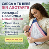 PortaBebe Ergonomico Abrazo Seguro - Cool Tec Peru