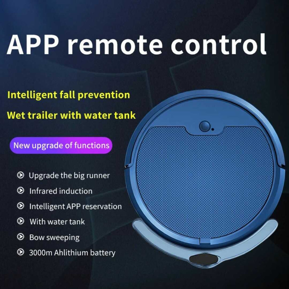 Robot Aspiradora con Tanque de Agua